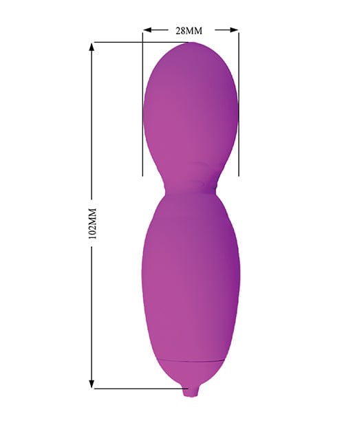 Liaoyang Baile Health Care Produ Pretty Love Vega Rotating Head Mini Wand - Fuchsia Vibrators