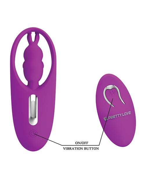 Liaoyang Baile Health Care Produ Pretty Love Wild Rabbit Panty Vibe W-free Panty - Fuchsia Vibrators
