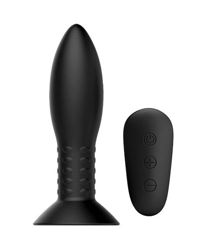 Liaoyang Baile Health Care Products Mr. Play Rotating Bead Butt Plug - Black Anal Toys