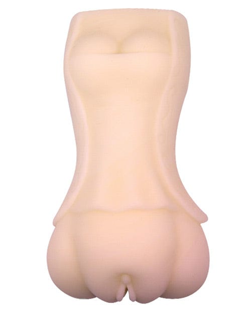Liaoyang Baile Health Care Products Crazy Bull No Lube Vagina Masturbator Sleeve - Ivory Penis Toys