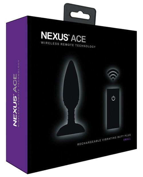 Libertybelle Marketing Nexus Ace Remote Control Butt Plug Small - Black Anal Toys