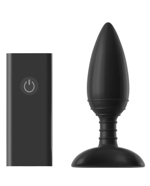 Libertybelle Marketing Nexus Ace Remote Control Butt Plug Small - Black Anal Toys