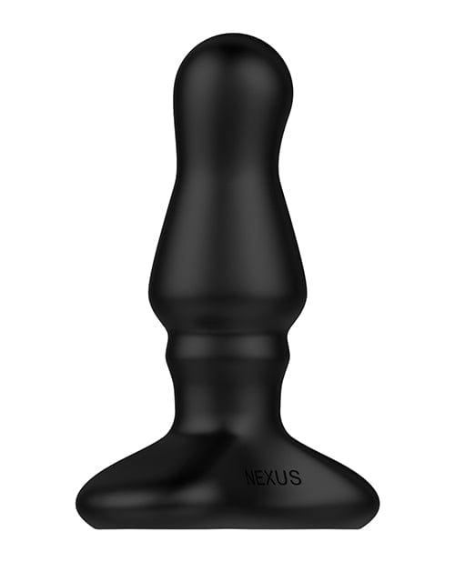 Libertybelle Marketing Nexus Bolster Butt Plug  with Inflatable Tip - Black Anal Toys