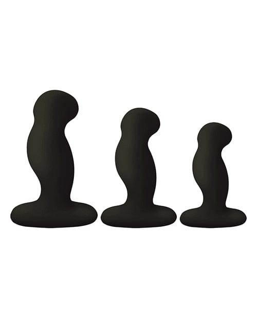 Libertybelle Marketing Nexus G Play Trio Rechargeable Massagers - Black Anal Toys