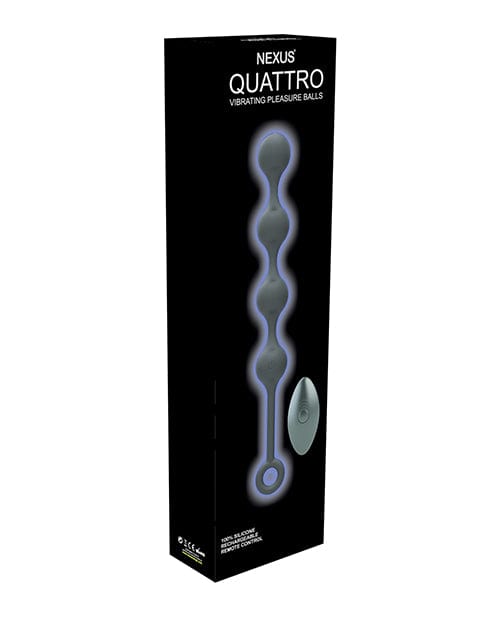 Libertybelle Marketing Nexus Quattro Vibrating Anal Balls - Black Anal Toys