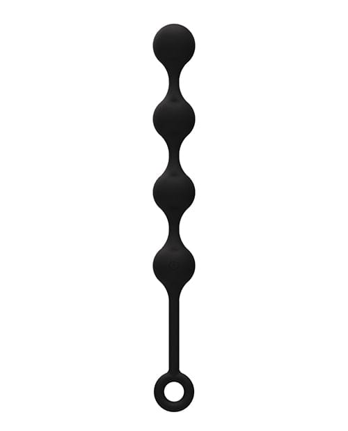 Libertybelle Marketing Nexus Quattro Vibrating Anal Balls - Black Anal Toys
