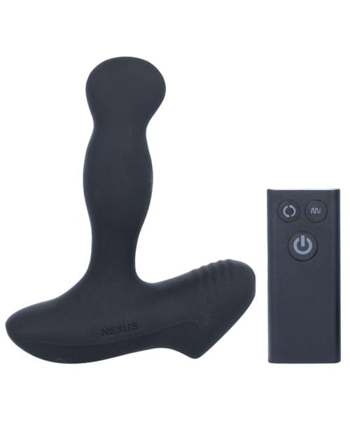 Libertybelle Marketing Nexus Revo Slim Rotating Prostate Massager - Black Anal Toys