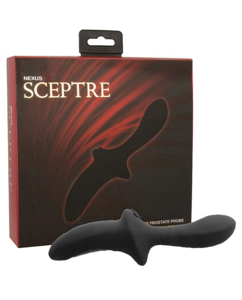 Libertybelle Marketing Nexus Sceptre Rotating Prostate Probe - Black Anal Toys