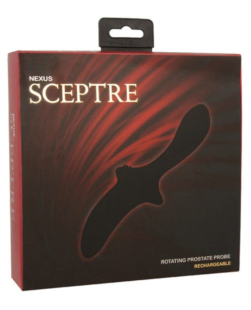 Libertybelle Marketing Nexus Sceptre Rotating Prostate Probe - Black Anal Toys