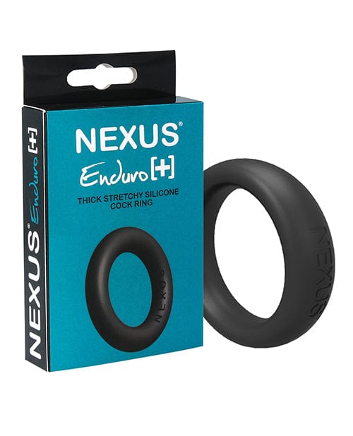 Libertybelle Marketing Nexus Enduro Plus Silicone Cock Ring - Black Penis Toys