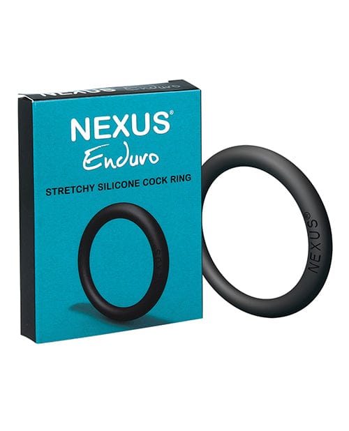 Libertybelle Marketing Nexus Enduro Silicone Cock Ring - Black Penis Toys