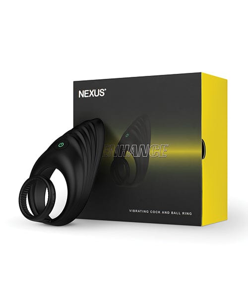 Libertybelle Marketing Nexus Enhance Cock &amp; Ball Ring - Black Penis Toys