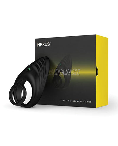 Libertybelle Marketing Nexus Enhance Cock & Ball Ring - Black Penis Toys