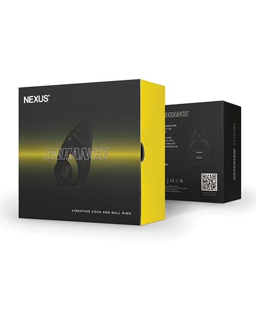 Libertybelle Marketing Nexus Enhance Cock &amp; Ball Ring - Black Penis Toys