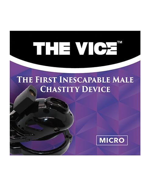 Ll Creations LLC Locked In Lust The Vice Micro - Black Kink &amp; BDSM