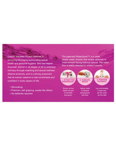 Lovability LLC Waterslyde Aquatic Stimulator - Pink Sale