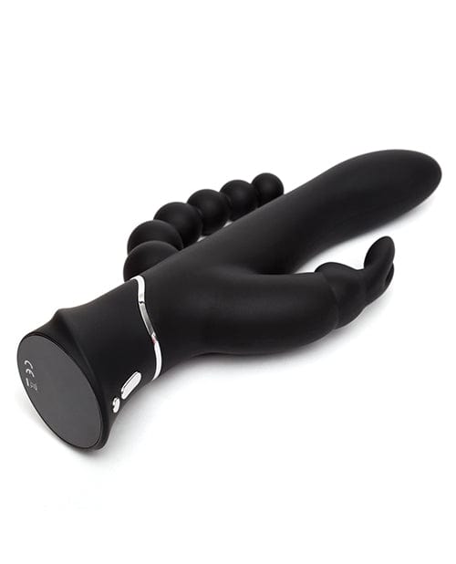 Lovehoney Happy Rabbit Triple Curve - Black Anal Toys