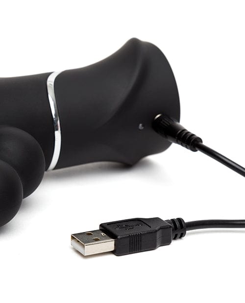 Lovehoney Happy Rabbit Triple Curve - Black Anal Toys