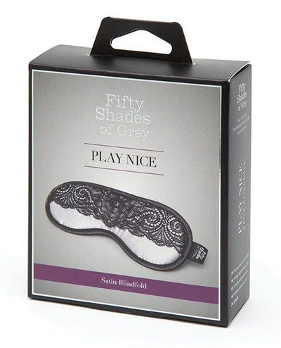 Lovehoney C/o Wow Tech Fifty Shades Of Grey Play Nice Satin & Lace Blindfold Kink & BDSM