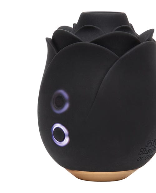 Lovehoney C/o Wow Tech Fifty Shades Of Grey Hearts &amp; Flowers Rose Vibrator - Black Sale