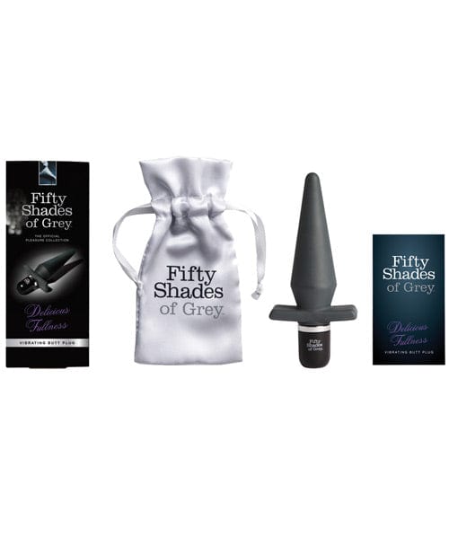 Lovehoney Fifty Shades Of Grey Delicious Fullness Vibrating Butt Plug Kink &amp; BDSM