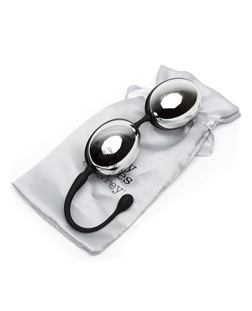 Lovehoney Fifty Shades Of Grey Inner Goddess Silver Jiggle Balls 67 G Kink &amp; BDSM