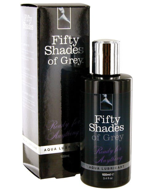 Fifty Shades Of Grey Ready For Anything Aqua Lubricant - 3.4 Oz.