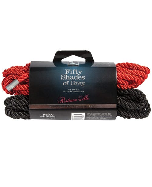Lovehoney Fifty Shades Of Grey Restrain Me Bondage Rope Twin Pack Kink &amp; BDSM