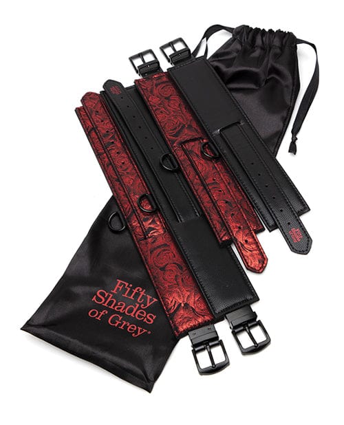 Lovehoney Fifty Shades Of Grey Sweet Anticipation Under Mattress Restraint Set Kink &amp; BDSM