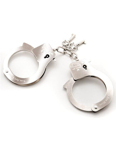 Lovehoney Fifty Shades Of Grey You Are Mine Metal Handcuffs Kink & BDSM