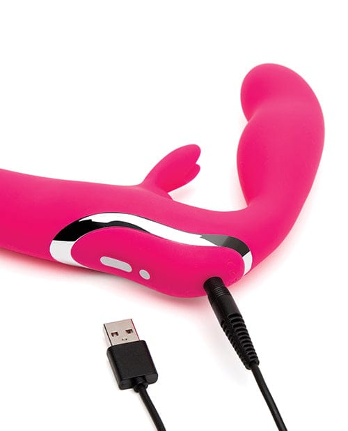Lovehoney Happy Rabbit Strapless Strap On Rabbit Vibe - Pink Vibrators