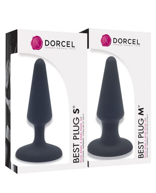 Lovely Planet Dorcel Best Plug Starter Kit S-M - Black Anal Toys