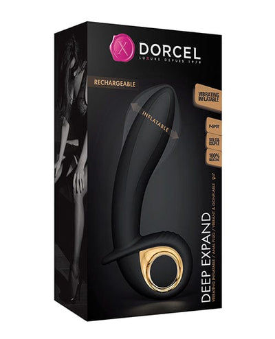 Lovely Planet Dorcel Deep Expand Inflatable Vibrator - Black-Gold Anal Toys