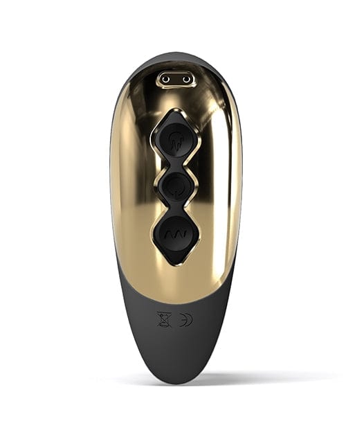 Lovely Planet Dorcel P-finger Come Hither - Black-Gold Anal Toys