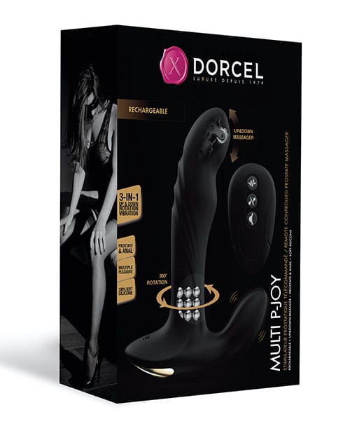 Lovely Planet Dorcel P-joy Double Action Prostate Massager - Black Anal Toys