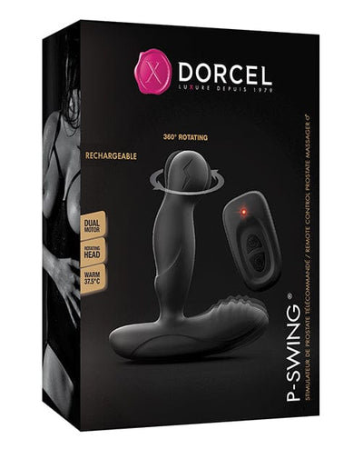 Lovely Planet Dorcel P-swing Twisting Prostate Massager - Black Anal Toys
