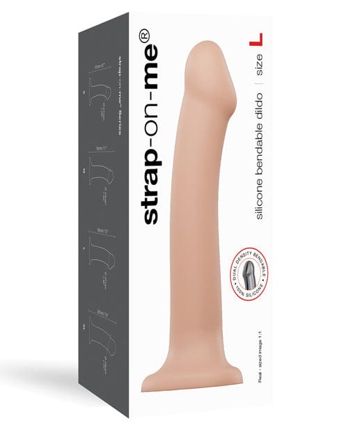 Lovely Planet Strap On Me Silicone Bendable Dildo Large Flesh Dildos