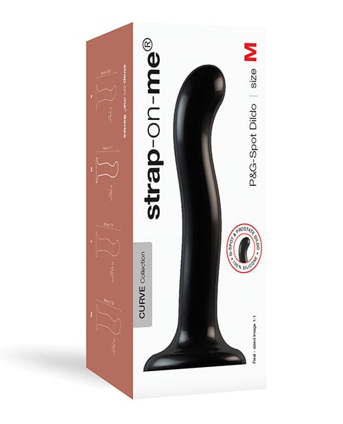 Lovely Planet Strap On Me Silicone P&amp;G Spot Dildo Medium Dildos