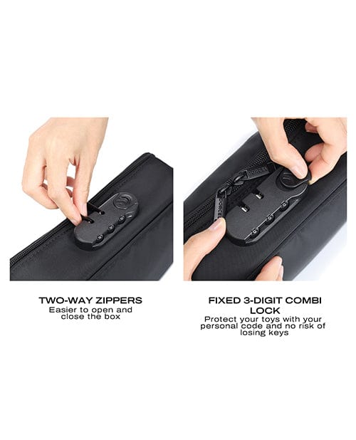 Lovely Planet Dorcel Lockable Discreet Box - Black More