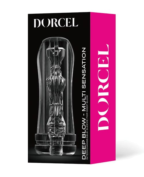 Lovely Planet Dorcel Deep Blow Multi Sensation Sleeve - Clear Penis Toys
