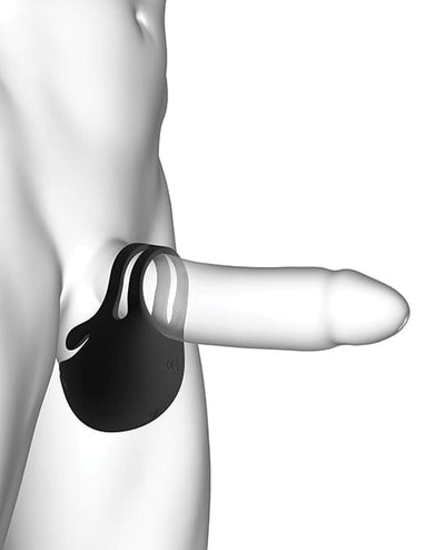 Lovely Planet Dorcel Fun Bag Testicle Vibrator - Black Penis Toys