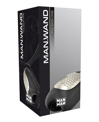 Lovely Planet Man Wand Heat And Vibration Pulsion - Black Penis Toys