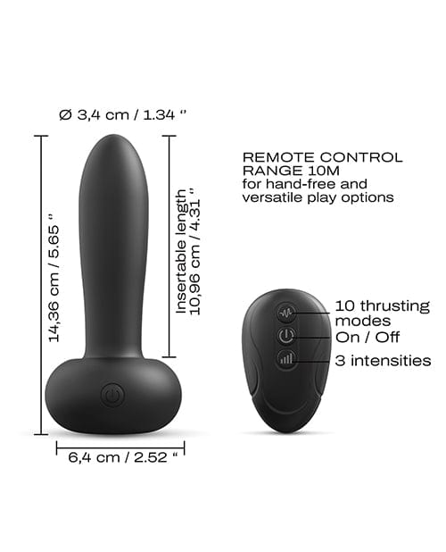 Lovely Planet Dorcel Deep Thrust - Black Vibrators