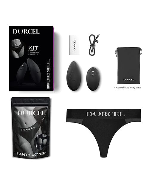 Lovely Planet Dorcel Discreet Panty Vibe W/panty - Black Vibrators