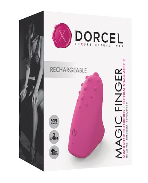 Lovely Planet Dorcel Magic Finger - Rose Vibrators