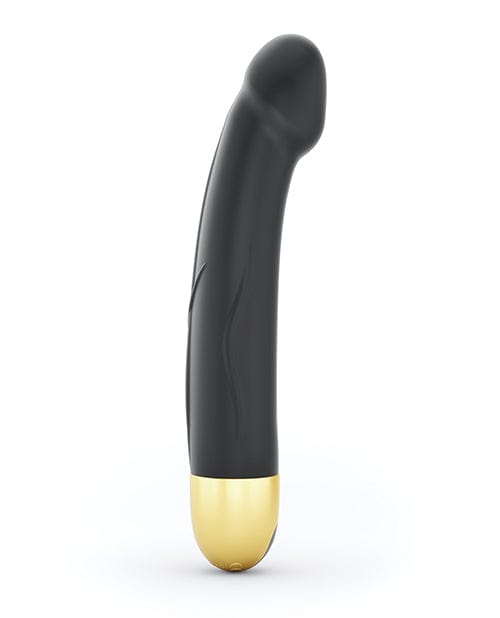 Lovely Planet Dorcel Real Vibration M 8.6" Rechargeable Vibrator 2.0 - Black-Gold Vibrators