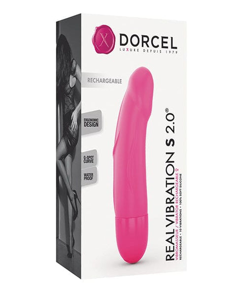 Dorcel Real Vibration S 6" Rechargeable Vibrator - Pink by Dorcel | Vibrators | OrchidToys.com 6072189 Dorcel Real Vibration S 6" Rechargeable Vibrator - Pink by Dorcel | Vibrators | OrchidToys.com 6072189
