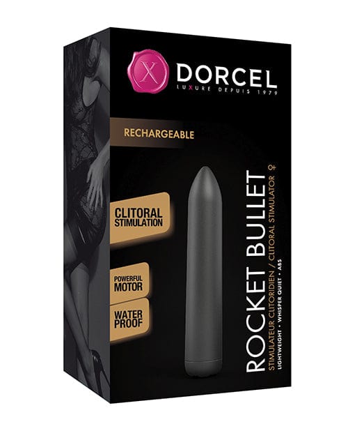 Lovely Planet Dorcel Rocket Bullet Black Vibrators