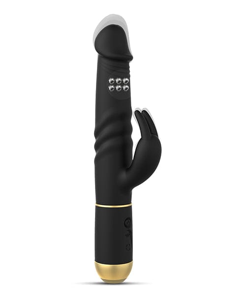Lovely Planet Dorcel Thrusting &amp; Spinning Furious Rabbit 2.0 - Black Vibrators