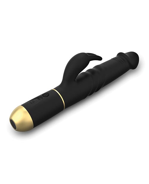Lovely Planet Dorcel Thrusting &amp; Spinning Furious Rabbit 2.0 - Black Vibrators